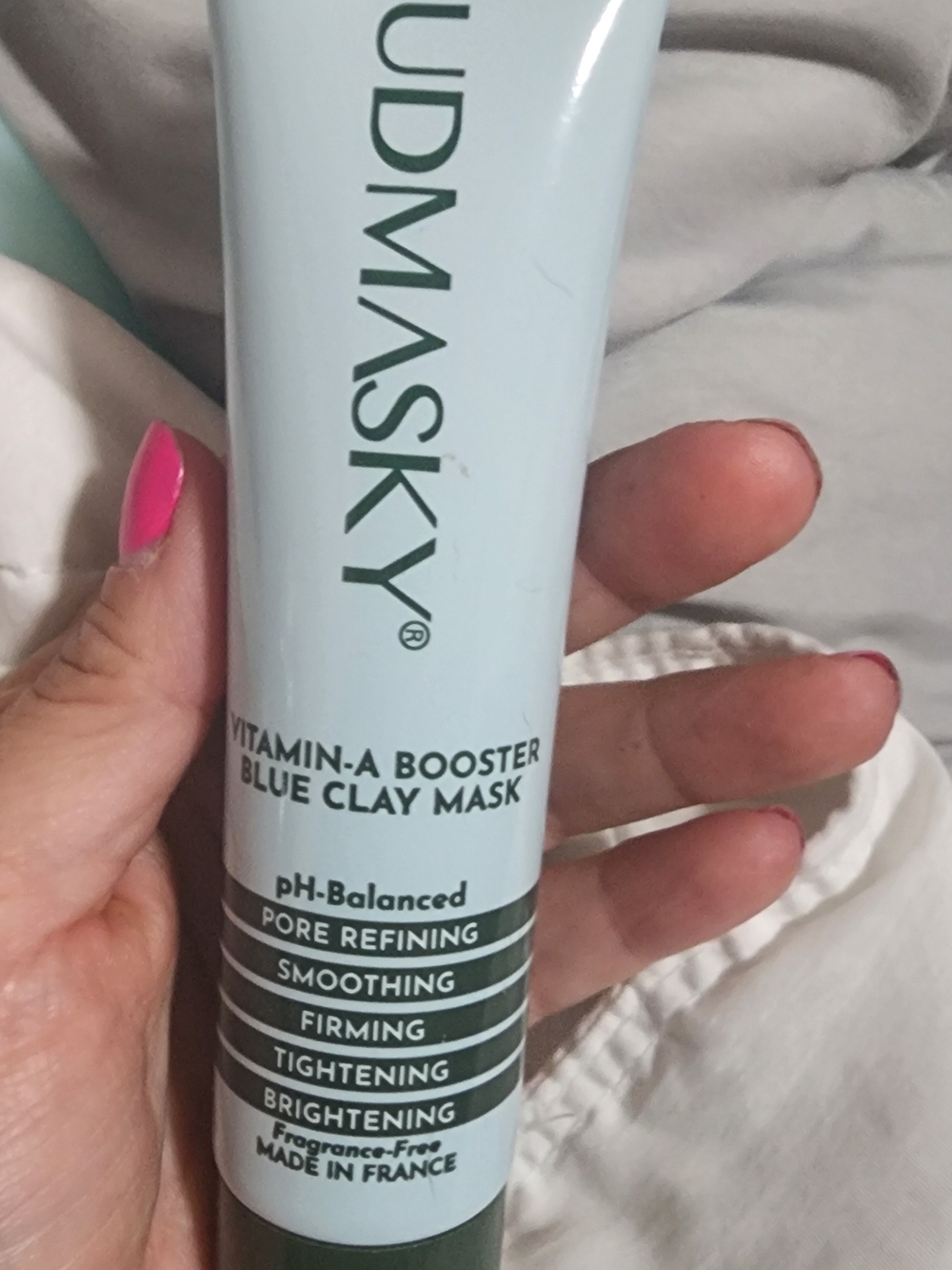 Blue Clay Mask Vitamin-A Booster - Hydrating & Firming (Blue)